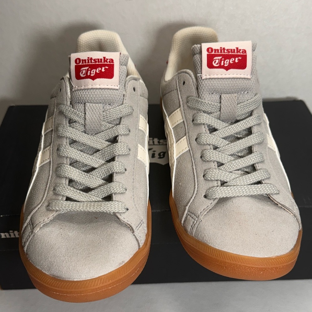 Onitsuka Tiger Trainer Oyste Grey/white casual classic unisex summer vacation - Picture 4 of 10